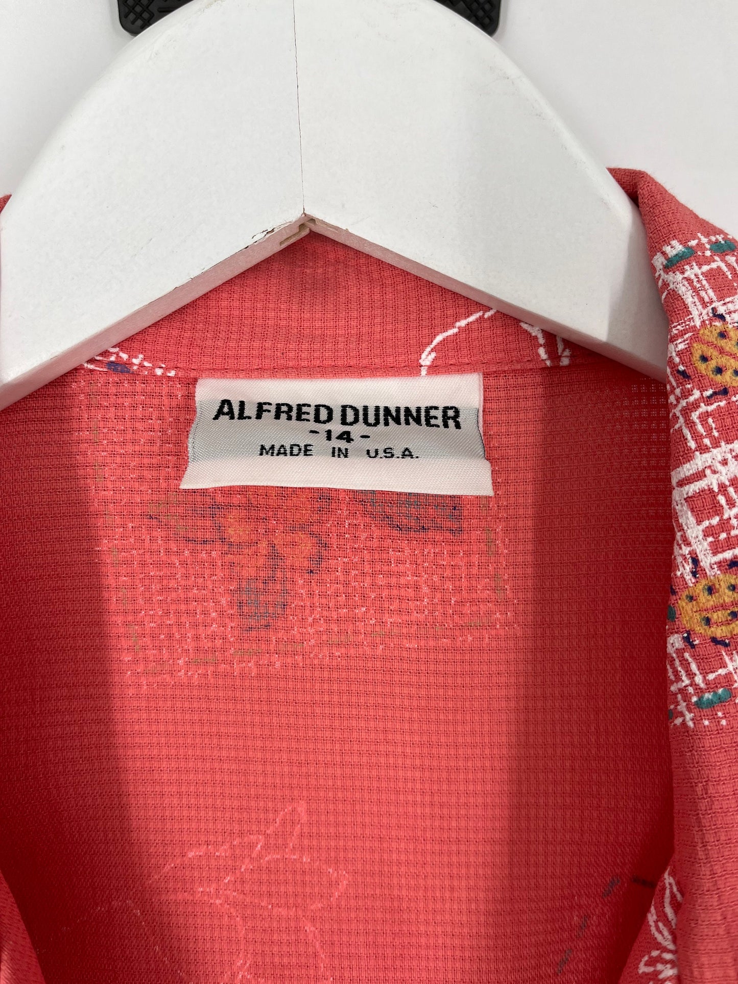 Cute Vintage Layered Button Up By Alfred Dunner / Size 14 / View Description For Measurements And Condition Details